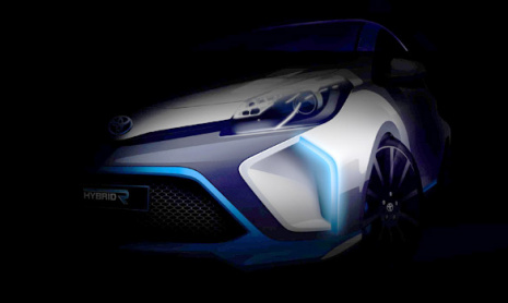 Первое изображения концепт-кара Toyota Hybrid R